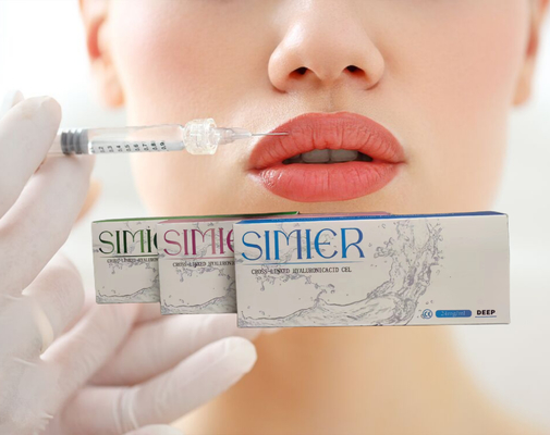 Hình dạng lại mũi liên kết chéo Ha Filler 1ml 2ml Cosmetic Lip Fillers
