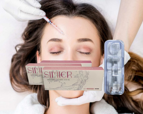 Xử lý tiêm gel hyaluronate natri 10ml trong suốt để lấp đầy các đường nở nụ cười