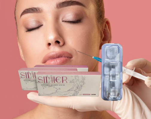Gel Cross Linked Hyaluronic Acid Lip Filler chống nếp nhăn 1ml 2ml