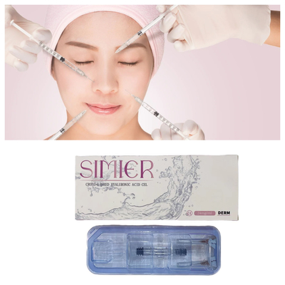 CE 1ml Deep Derm Face Dermal Filler Hyaluronic Acid HA Lip Fillers chống lão hóa