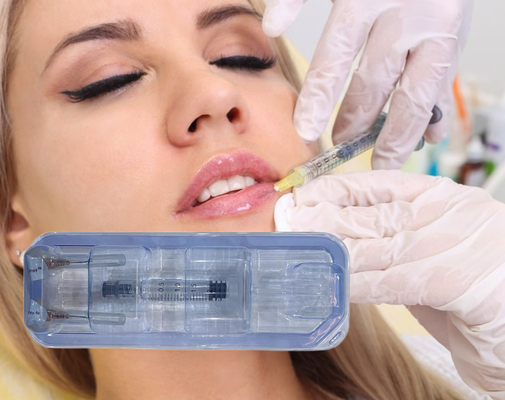 Hình dạng lại mũi liên kết chéo Ha Filler 1ml 2ml Cosmetic Lip Fillers