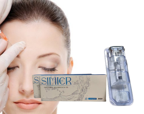 20mg/ml Gel Hyaluronic Acid Filler Injections For Face SFDA Approved