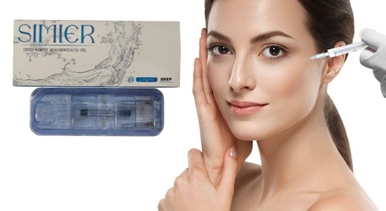 Cross Linked Dermal Lip Fillers Face Dermal Filler Axit hyaluronic tiêm