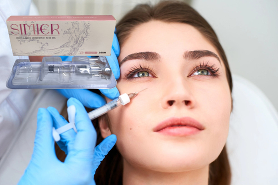 Simmer Dermal Filler 2ml Tiêm axit hydraulic cho mặt
