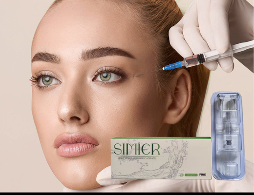 Simmer Dermal Filler 2ml Tiêm axit hydraulic cho mặt