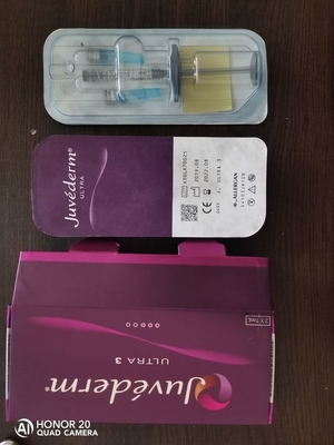 Các nếp nhăn mịn Dung đầy da tiêm axit hyaluronic Juvederm Ultra 3 2*1ml